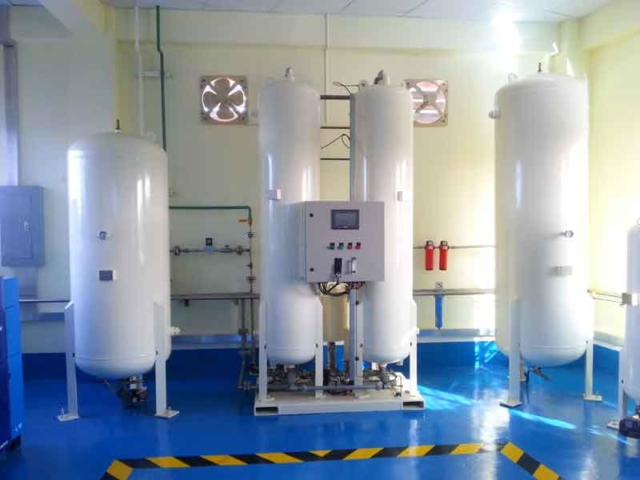 Medical Oxygen Generator OA500 typical medical installation