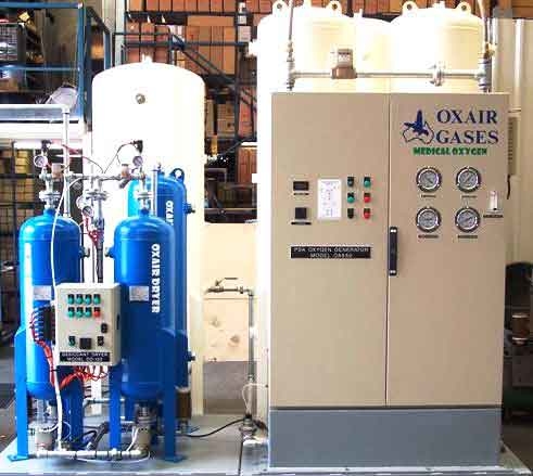 OA750 Oxygen Generator with desiccant dryer